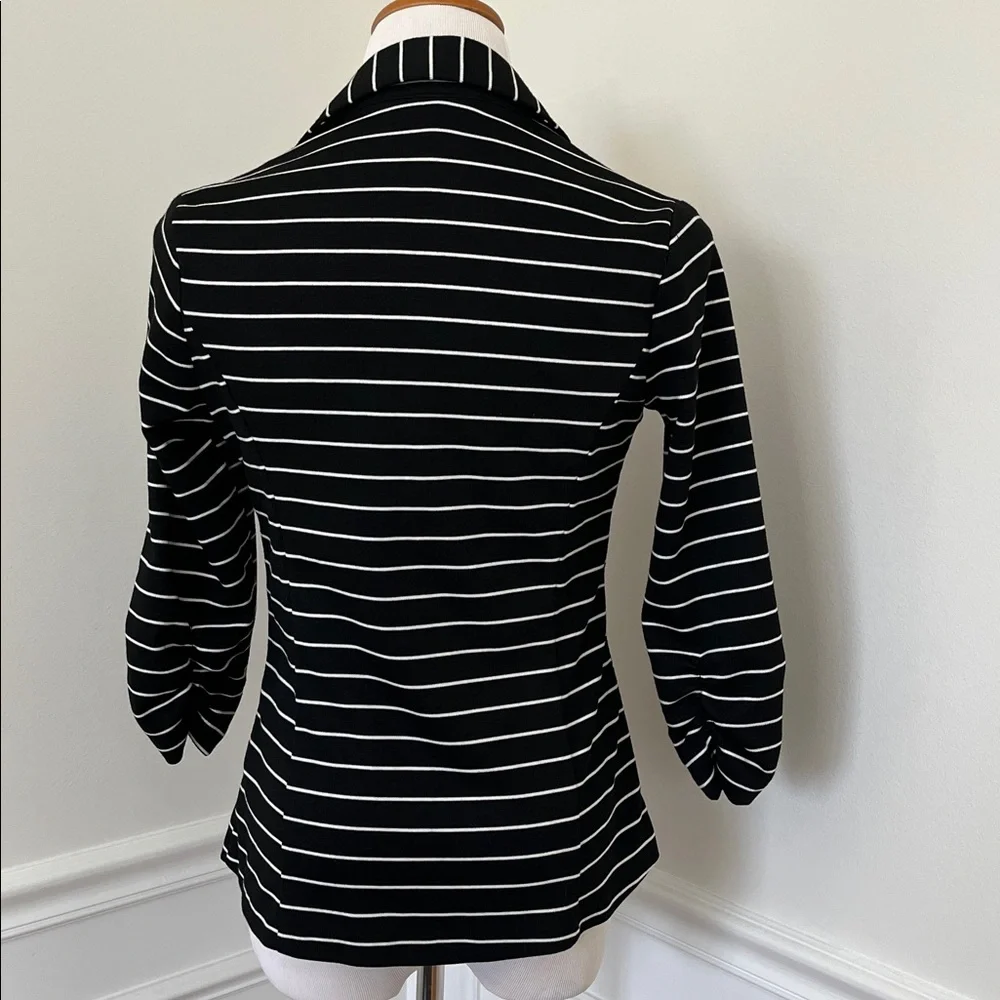 Black & White Striped Blazer, Dress Barn